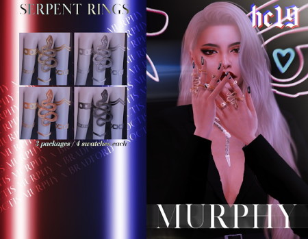 Serpent Rings at MURPHY