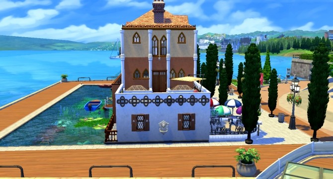 Sims 4 Venise Plaza by valbreizh at Mod The Sims