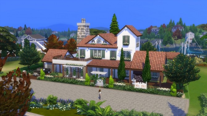 Sims 4 French house 2 by jordan1996 at L’UniverSims