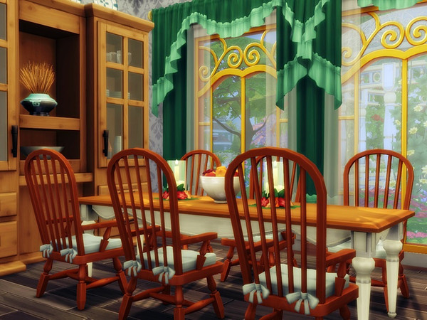 Sims 4 Tatiana house by marychabb at TSR