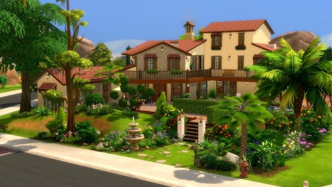 Sims 4 Family house by chipie cyrano at L’UniverSims