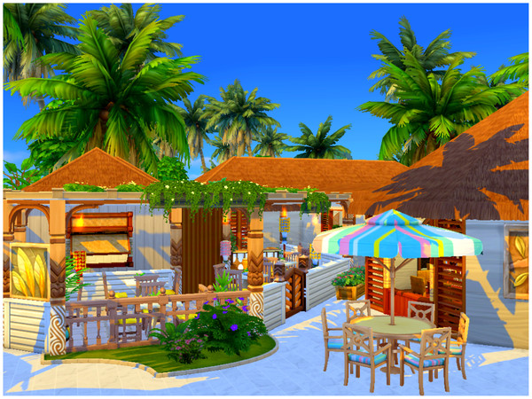 Sims 4 Moorean Resort by Mini Simmer at TSR