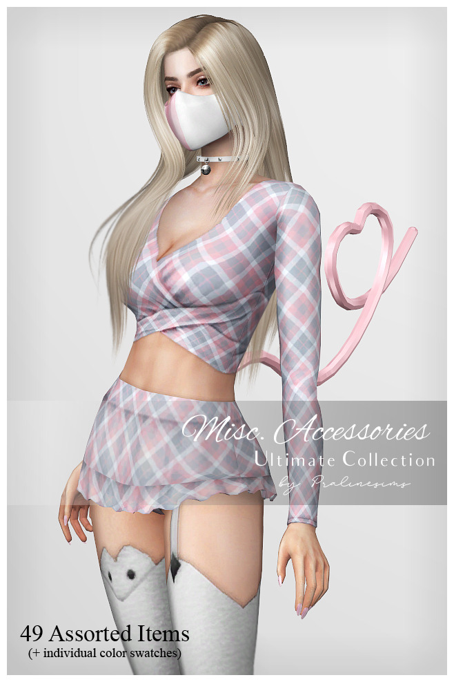 Sims 4 Ultimate collection misc. accessories 47 items at Praline Sims
