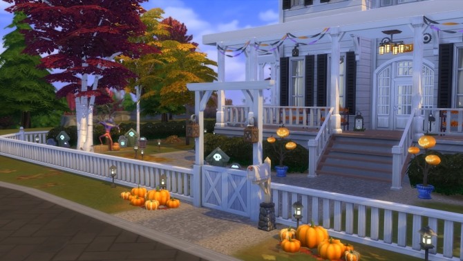 Sims 4 Halloween at the Farm by Copper Penny at Mod The Sims