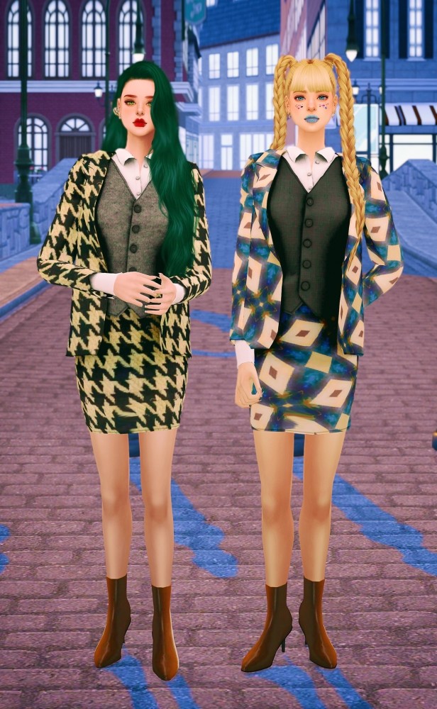 Sims 4 FM Joker suit at RIMINGs