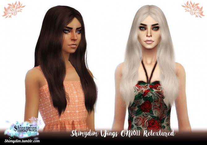 Sims 4 Wings ON1011 Hair Retexture Naturals + Unnaturals at Shimydim Sims