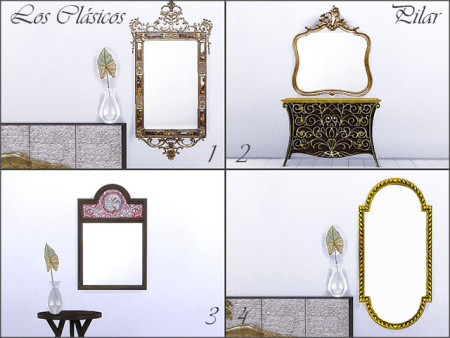 Classic Mirrors by Pilar at SimControl