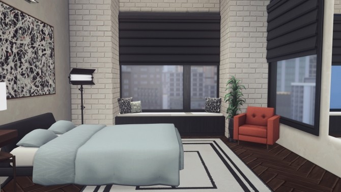 Sims 4 Luxe Retro Apartment at Harrie