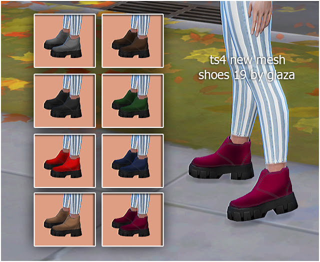 Sims 4 Shoes 19 (P) at All by Glaza