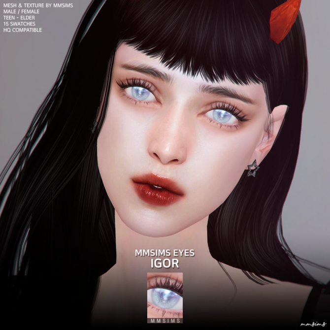 Eyes Igor Set at MMSIMS » Sims 4 Updates