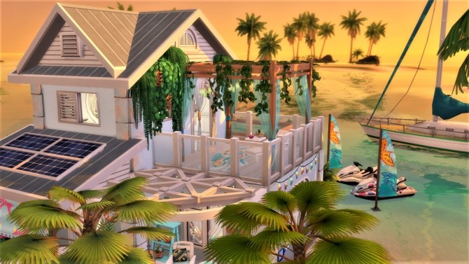 Sims 4 Sulani Vacation Bungalow at Agathea k