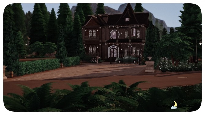 Sims 4 GLIMMERBROOK WITCH MANSION at Luna Sims