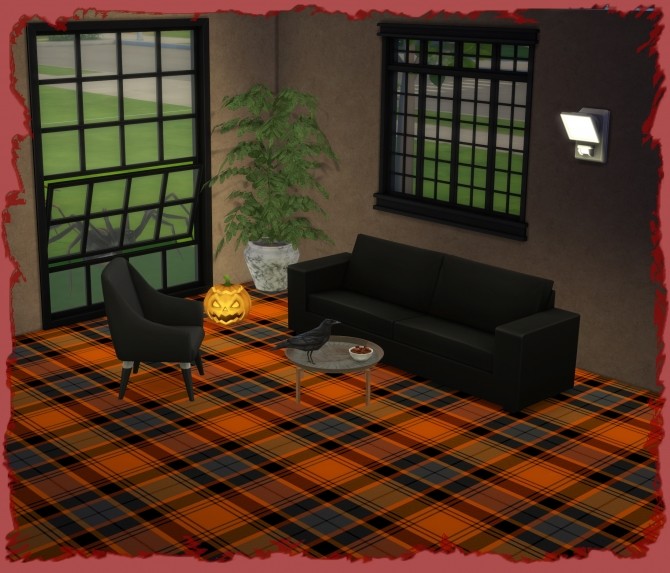 Sims 4 Halloween carpet 2019 by Chalipo at All 4 Sims