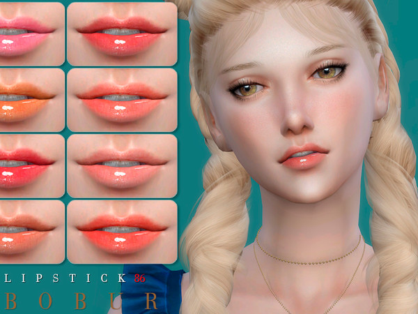 Sims 4 Lipstick 86 by Bobur3 at TSR