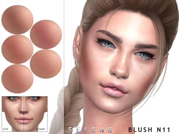 Sims 4 Blush N11 by Seleng at TSR