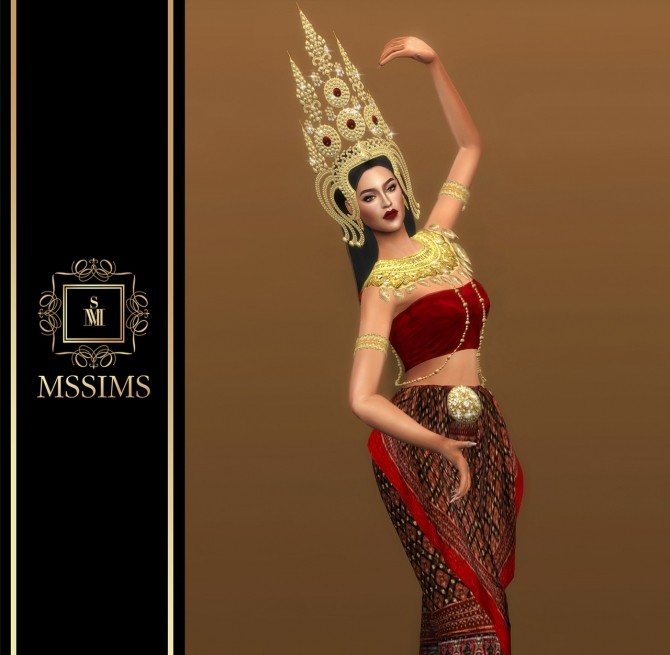 Sims 4 APSARA SET (P) at MSSIMS