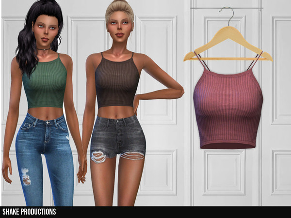 Sims 4 323 Top by ShakeProductions at TSR