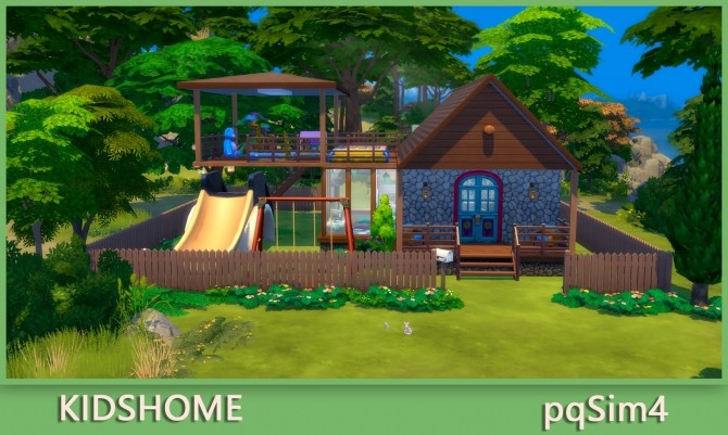 Sims 4 Kids Home at pqSims4