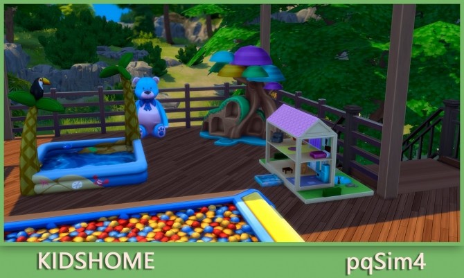 Sims 4 Kids Home at pqSims4