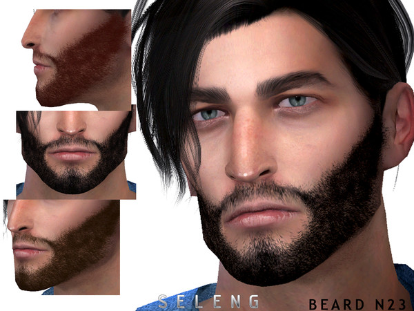 Sims 4 Beard N23 by Seleng at TSR