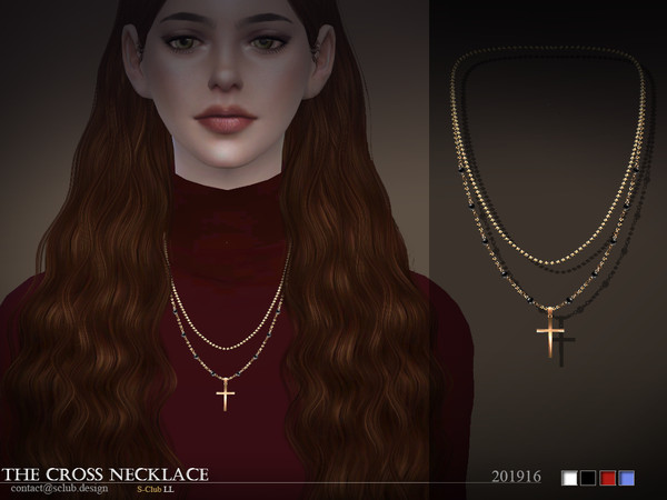 Sims 4 Necklace 201916 by S Club LL at TSR