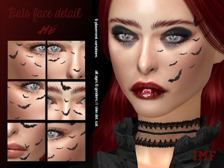 IMF Bats Face Detail by IzzieMcFire at TSR
