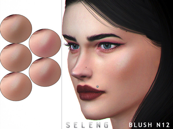 Sims 4 Blush N12 by Seleng at TSR