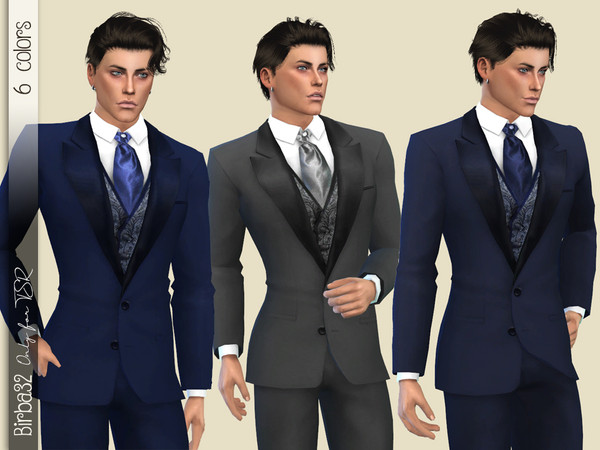 Sims 4 Titus Wedding Suit by Birba32 at TSR
