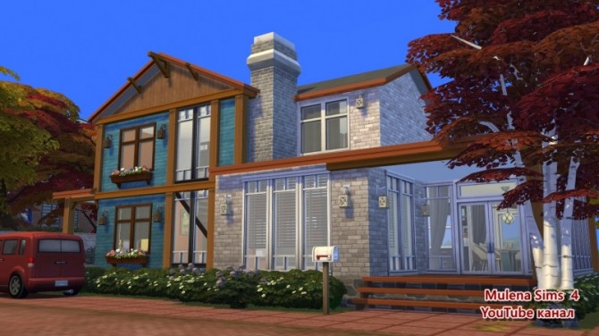 Sims 4 Family house 15 at Sims by Mulena