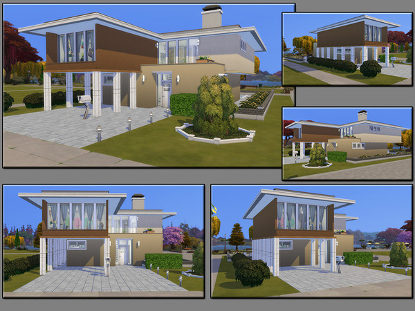 Sims 4 MB Zone of Preference house by matomibotaki at TSR