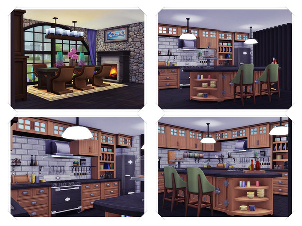 Sims 4 Jawor house by marychabb at TSR