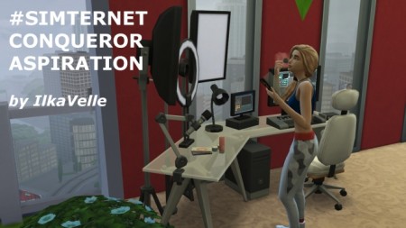 SImternet Conqueror Aspiration by IlkaVelle at Mod The Sims