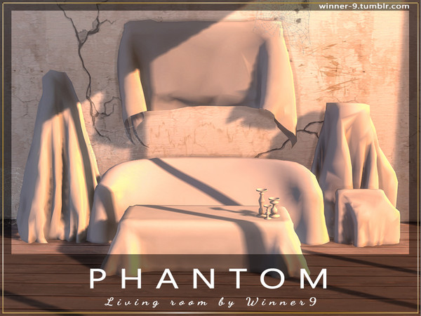 Sims 4 Phantom Living Room by Winner9 at TSR