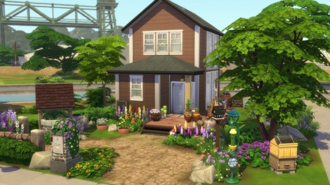 Sims 4 Tiny House by SundaySims at Sims Artists