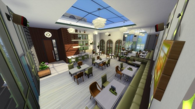 Sims 4 Gingin Bistro by Prayproof at Mod The Sims