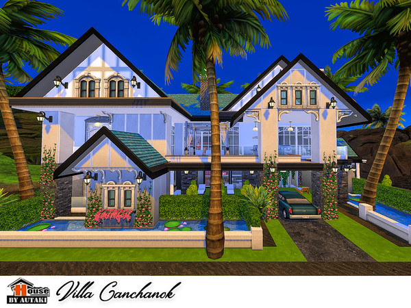 Sims 4 Villa Canchanok by autaki at TSR