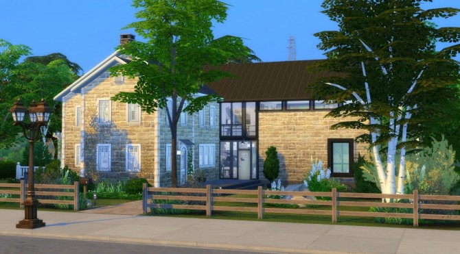 Sims 4 Renovated Farmhouse at Jenba Sims