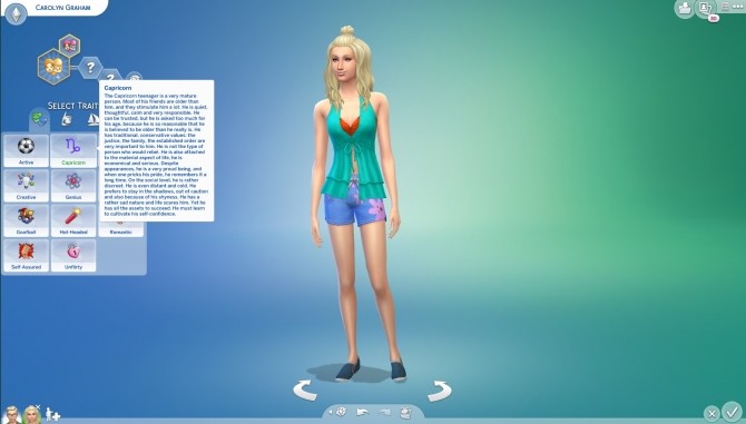 Sims 4 Zodiac Teen Traits by StormyWarrior8 at Mod The Sims