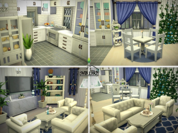 Sims 4 A Cabin for Two No CC by nobody1392 at TSR