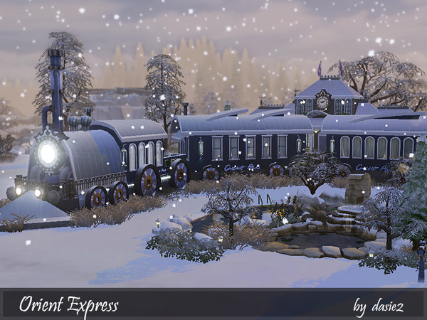 Sims 4 Orient Express by dasie2 at TSR