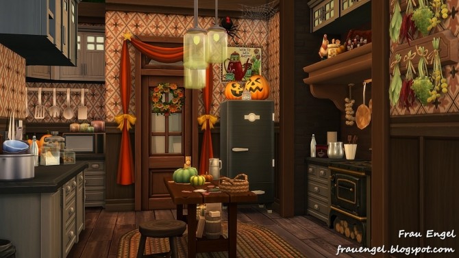 Sims 4 Merry Pumpkin House at Frau Engel