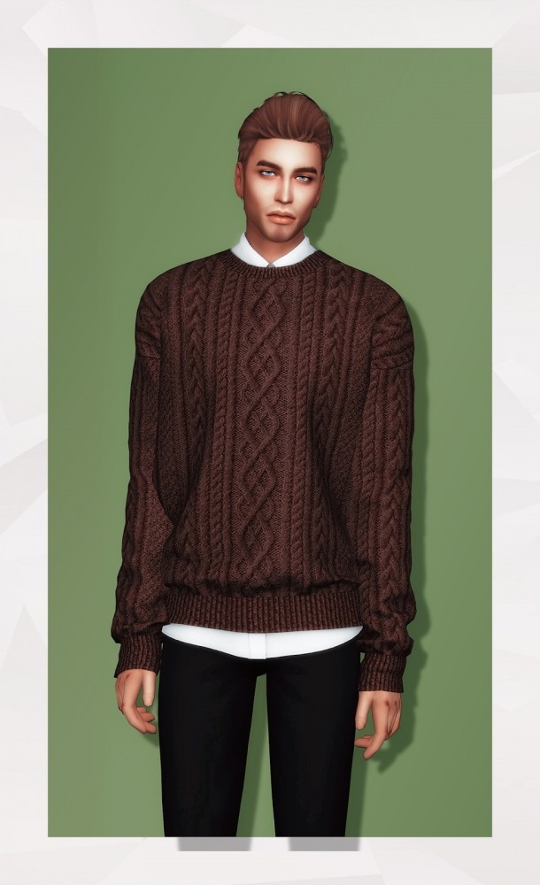 Sims 4 Sweater & Shirt at Gorilla