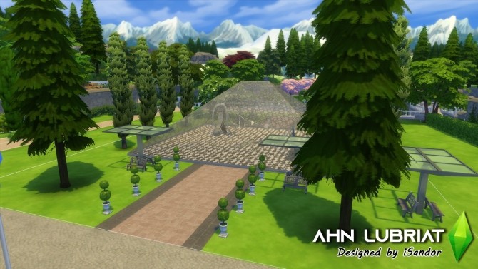 Sims 4 Ahn Lubriat lot NO CC by iSandor at Mod The Sims