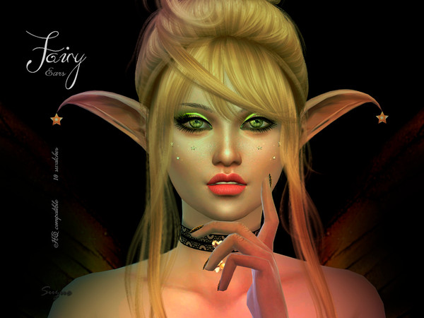 Sims 4 Fairy Ears by Suzue at TSR