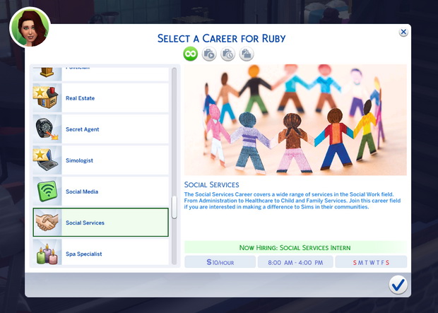 Sims 4 Social Services Career at Kiara’s Sims 4 Blog