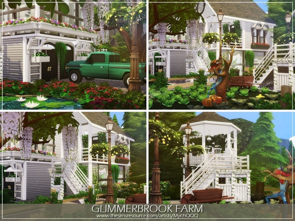 Sims 4 Glimmerbrook Farm by MychQQQ at TSR