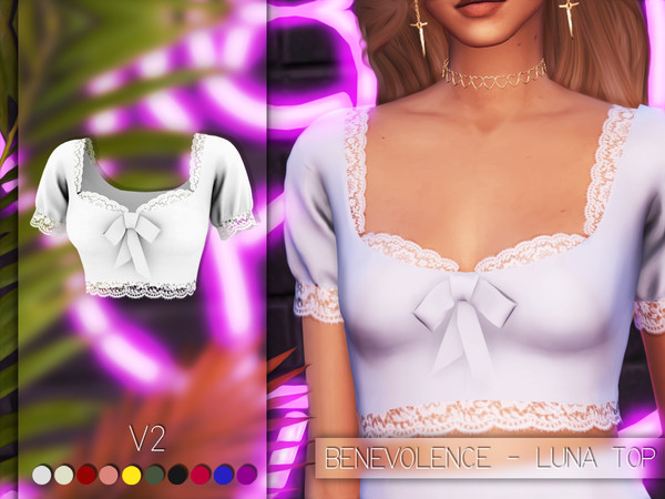 Sims 4 Luna Set by Benevolence at TSR