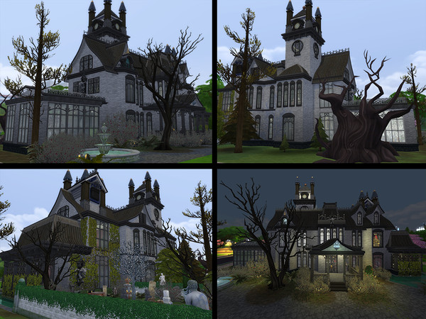 Sims 4 The Hollows Mansion by Ineliz at TSR