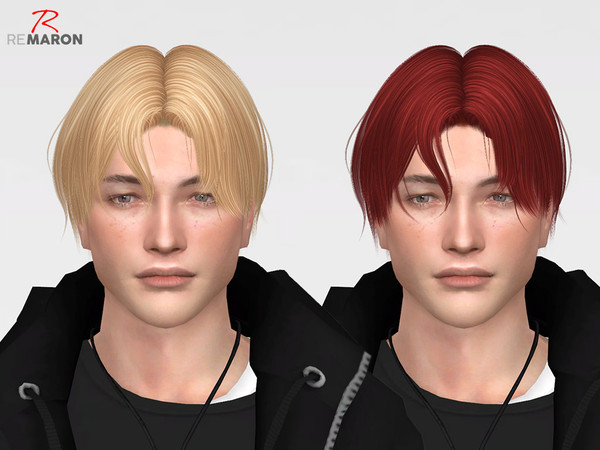 Sims 4 ON0218 Hair Retexture by remaron at TSR