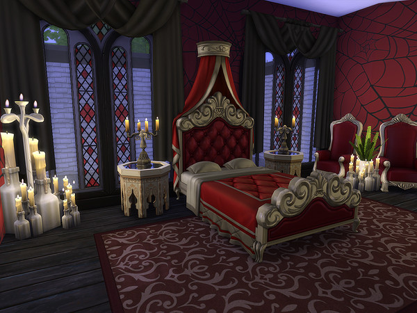 Sims 4 The Hollows Mansion by Ineliz at TSR